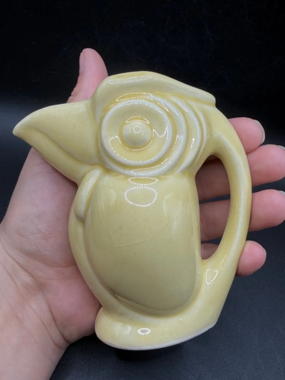 Vintage Mid Century Modern MCM Ceramic Toucan Bird Creamer Pitcher Pourer Jug